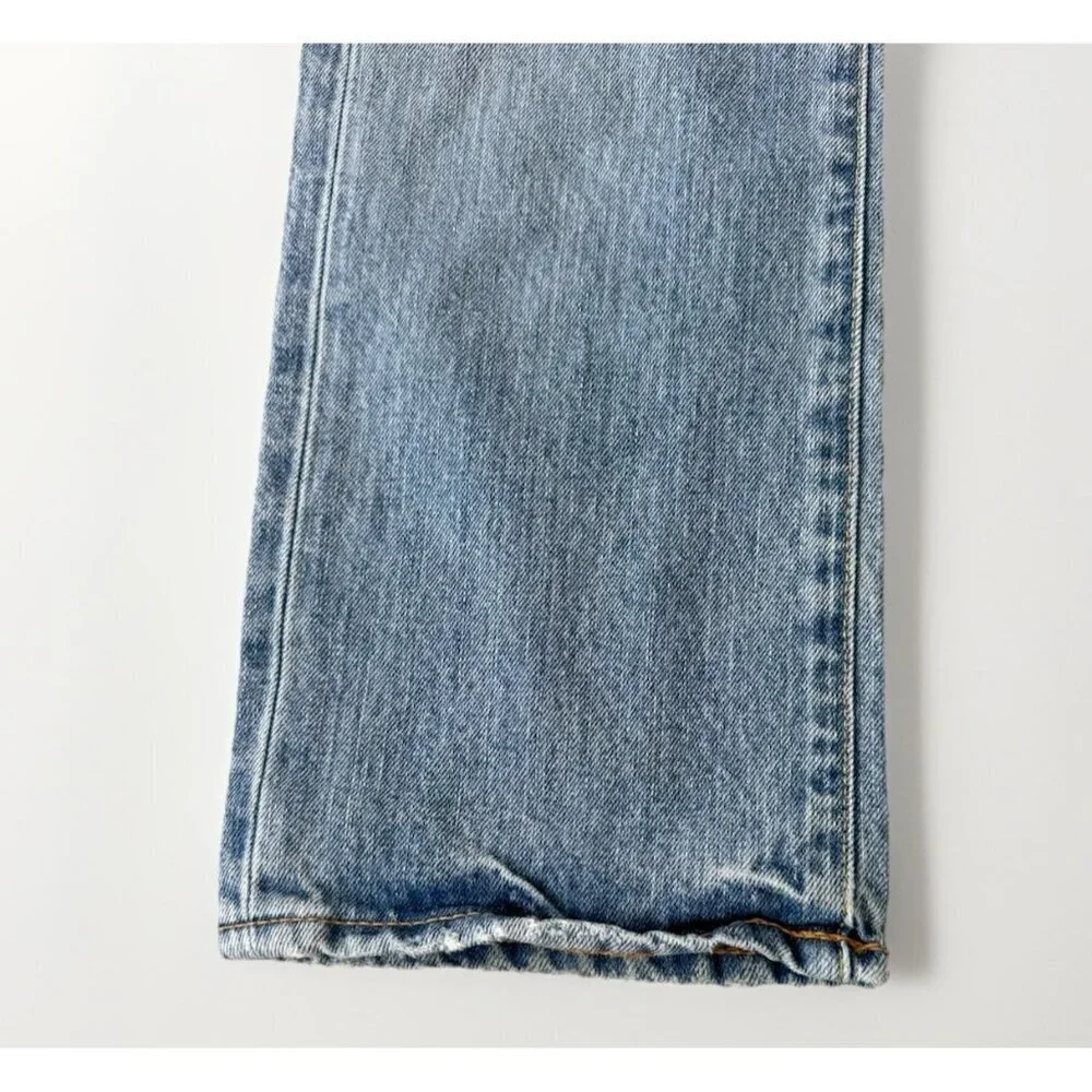Polo Ralph Lauren Jeans 30x30 Light Wash Straight Fit Vintage Fade Denim